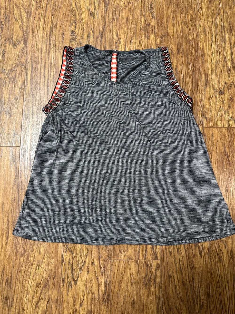 Women's Grey Casual Sleeveless Tank Top Size XL